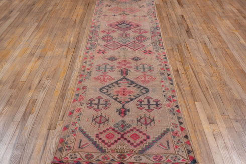 Vintage Oushak Runner Rug (2' x 12')